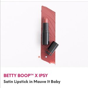 Betty Boop x Ipsy Satin Lipstick in  Mauve it Baby